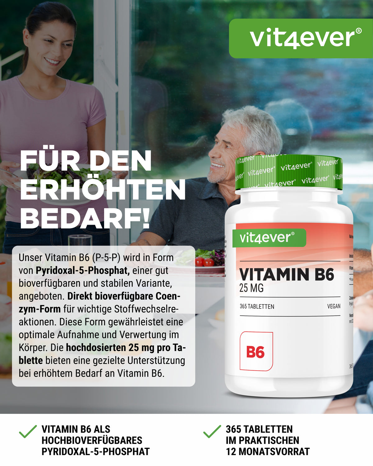Vitamina B6 - 25 mg