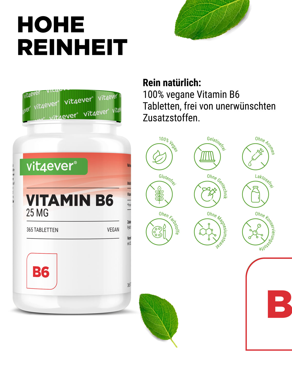 Vitamine B6 - 25 mg