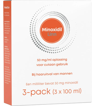 Linn Pharma Minoxidil 5% Haarserum 3-Pack (3x100 ml)