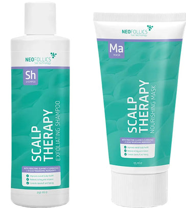 Neofollics Peeling Shampoo + Pflegende Maske Kombi-Packung - Hairgivers