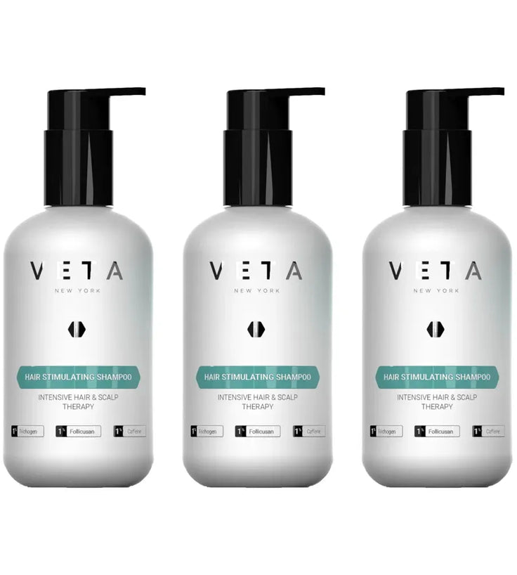 Veta DHT Blocker Shampoo 3-Pack (3x250 ml) - Hairgivers